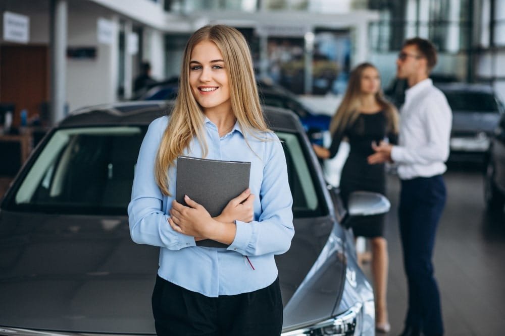 second hand car dealer website design